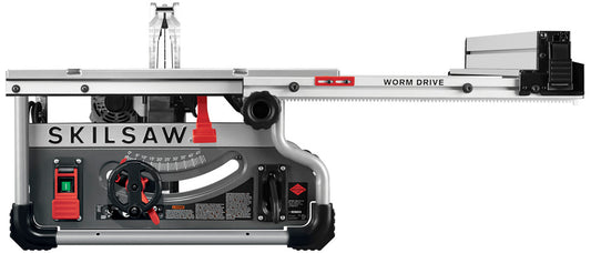 8-1/4 IN. Portable Worm Drive Table Saw with Skilsaw blade ;