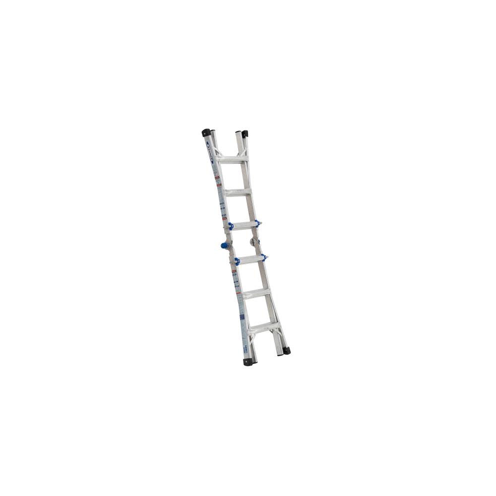 13-ft Aluminum 300-lb Telescoping Type Ia Multi-Position Ladder ;